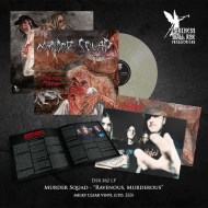 MURDER SQUAD Ravenous Murderous LP MILKY CLEAR , PRE-ORDER [VINYL 12"]